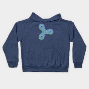 Fidget Spinner - CMYK Kids Hoodie